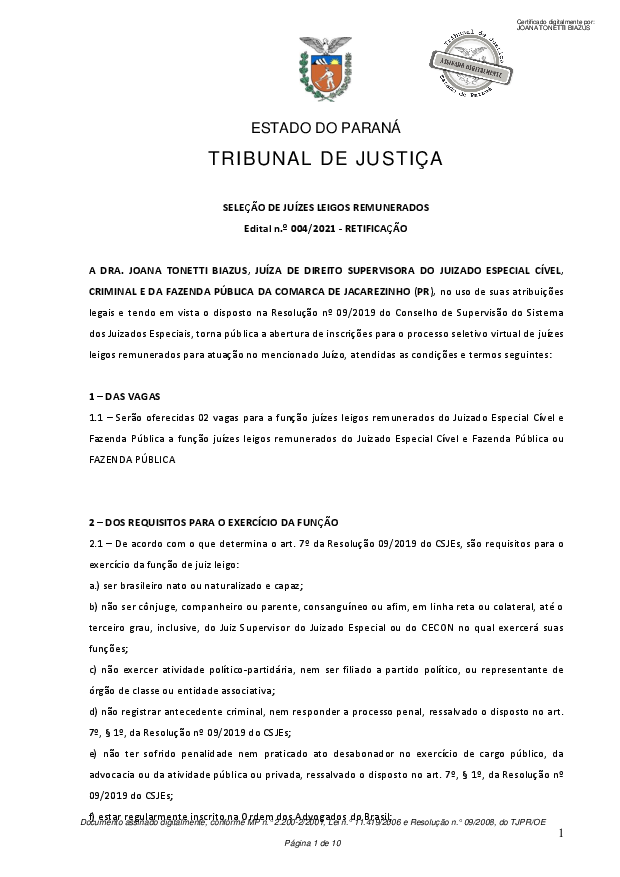 Disponibilizado em 09/11/2021