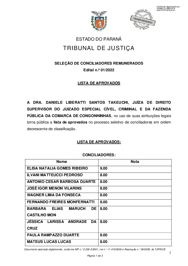 Disponibilizado em 16/02/2022