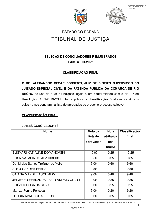 Disponibilizado em 30/03/2022