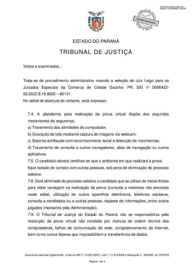 Disponibilizado em 29/06/2022