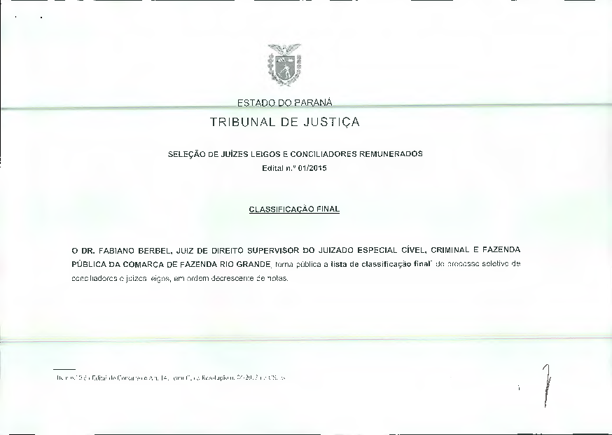 Disponibilizado 16/11/2015