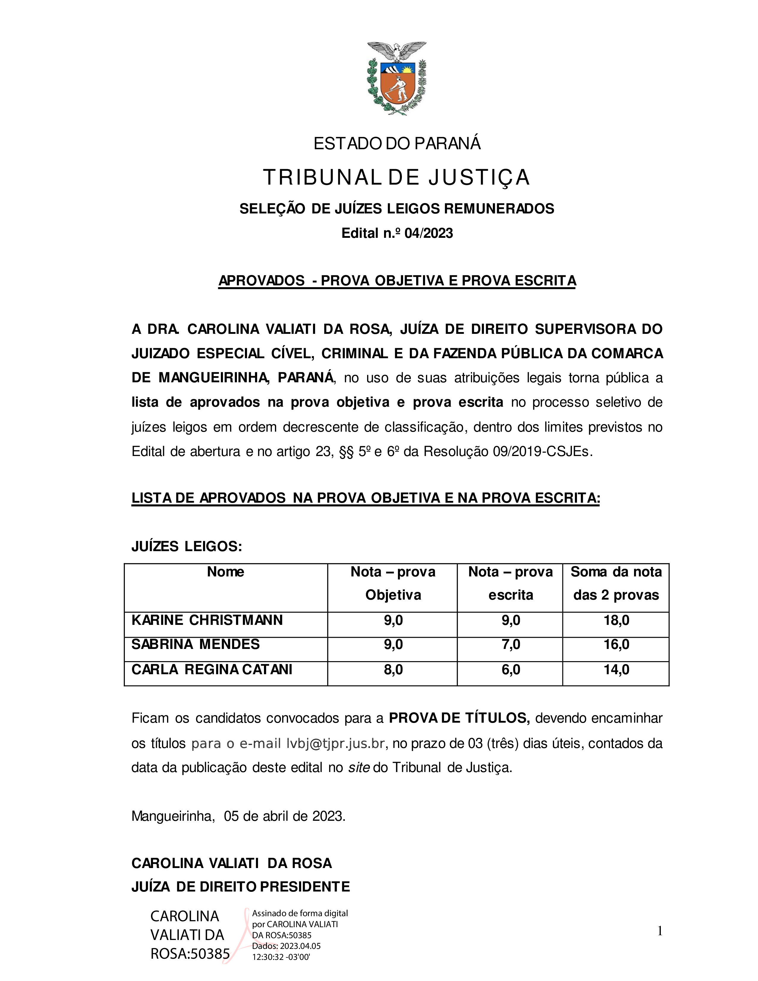Disponibilizado em 10/04/2023